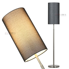 简约现代地灯布艺灯罩落地台灯创意卧室灯具灯饰厂家加工F53
