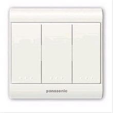 松下开关插座松下佳典系列开关插座三开单控正品