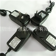 厂家直销12V3A插墙式监控器电源LED电源开关电源适配器