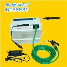 英特斯汀HL-2028型便携式洗车器220v与12v通用大泵方便高效节能