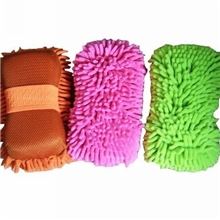 汽车美容洗车用品雪尼尔海绵包