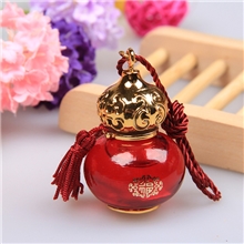 葫芦香水保平安汽车挂件汽车用品香薰挂件香水挂件挂件车挂