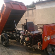 莱州齐建牌三轮车，电起动自卸三轮车