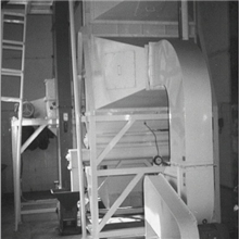 黄豆酱油、高盐稀态酱油酿造炒麦设备--气流式炒麦机