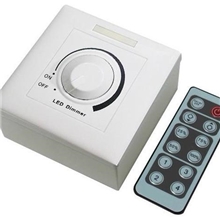 led调光器单色调光器手动旋钮调光器12键86型红外遥控调光器