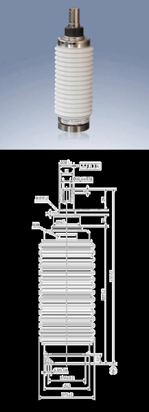 ZW8户外柱上干式断路器用真空灭弧室