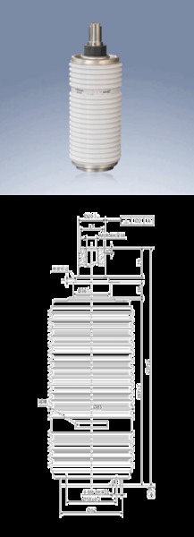 ZW8户外柱上干式断路器用真空灭弧室(202A)