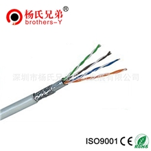CAT5ESFTP,双屏蔽双绞线，浙江网络线