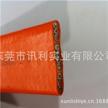 扁平屏蔽线电源线TVVBP10*2。5