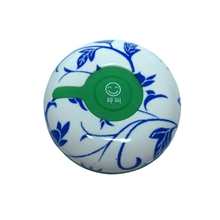 茶楼无线呼叫器/酒店包间/咖啡厅/飞碟呼叫器青花瓷外壳(绿色)