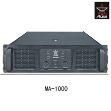 供应ALES音响厂家3U1000W音响工程舞台功放MA-1000