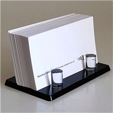 时尚创意亚克力名片盒高档次名片盒黑色名片盒定做压加力PMMA