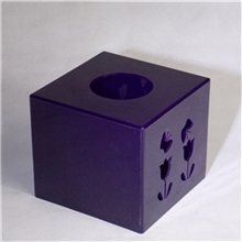 广东精湛雕刻亚克力纸巾盒镂空纸巾盒厂家加工定做价格优惠