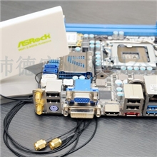 〖厂家供应〗RG1.13+SMA11牙母头+公头连接线