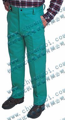 火狐狸轻便时尚系列33-9600绿色时款工作裤