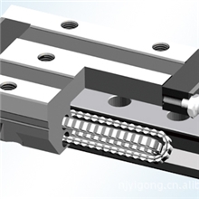 供应艺工牌直线导轨副GZB系列带保持链滚柱重载直线导轨副