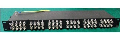 JSXM-24/BNC16路24路视频信号防雷器智能小区门禁防雷器高速传输
