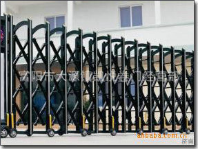 富阳韶华门业专业生产豪华铝合金电动伸缩门