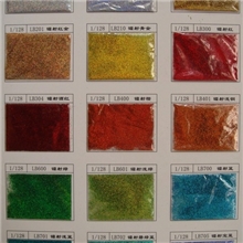 有机玻璃标牌丝印技术金葱粉、镭射粉系列