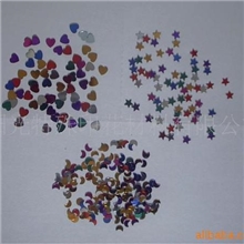 供应金葱亮片，金葱闪亮片规格与应用