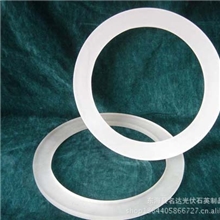 磨砂石英法兰石英环