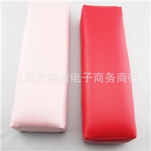 美甲专用手枕皮质面料手垫多色随机发
