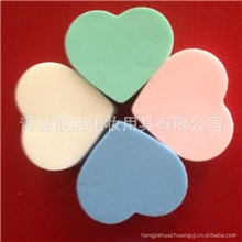 厂家直销粉扑心型粉扑【图】