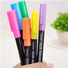 大鸟文具批发韩国文具慕那美荧光笔060076色