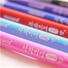 大鸟文具批发韩国文具慕那美钻石中性笔20606色