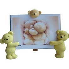 特价工艺礼品创意个性5寸相框像框小熊抱抱熊宝宝相框相架批发