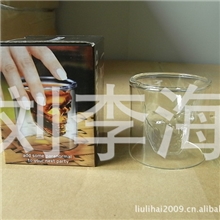 骷髅头杯高硼胿玻璃鬼头酒杯禁锢的海盗骷髅杯