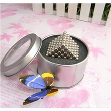 钕铁硼磁球5mm魔力磁球N35钕铁硼磁球银色216颗魔力磁球磁珠