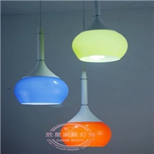 厂家批发餐厅灯时尚节能灯具田园灯饰玻璃吊灯客厅吊灯现代餐吊灯
