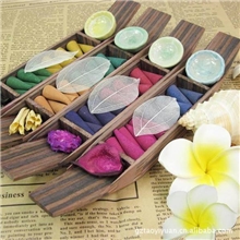 厂家批发锥香，熏香，香薰木盒礼品套装&ldquo;小香船&rdquo;