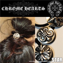 F275ChromeHearts克罗心十字架童军花发圈发绳手环