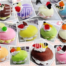 仿真蛋糕（美味诱惑QT水果马卡龙12款）马卡龙