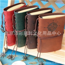 厂家直销韩国文具批发本子复古皮革本记事本旅行者笔记本