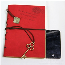 韩国文具皮革本子批发复古皮本钥匙记事本笔记本日记本