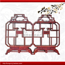 冠宇特价中式仿古典实木家具红木博古架100%非洲小叶红檀多宝格