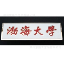 『厂家直销』珐琅搪瓷徽章胸章胸徽员工牌校徽厂