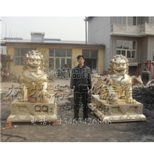 现货批发供应\铸铜狮子\铜狮子优质上产厂家\河北树林铜雕