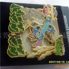 供应徽章，金属徽章、迪士尼徽章滴胶徽章(图)