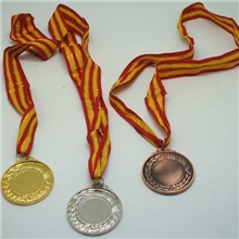 奖牌生厂家供应：锌合金双面烤漆奖牌礼品奖牌欢迎来样来稿订购