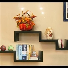 批发供应伊阳现代简约隔板梯形双S型搁板置物隔板隔板墙