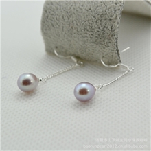 饰品宝润珍珠耳环925纯银耳环女厂家批发淑女耳饰韩国