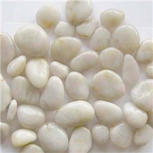 小子石豆石白地暖采暖鹅卵石景观铺地水池垫底白黄五彩豆石