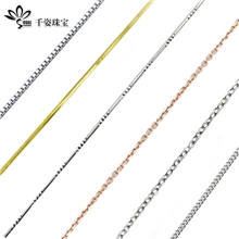 正品925纯银项圈正品时尚项圈韩国流行项圈，链子一件代发