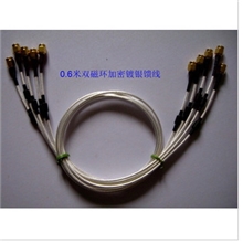 SMA内螺内孔接头镀银50-1.5馈线0.5米