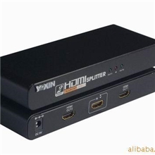 厂家直销HDMI分配器分频器1拖2,1080p