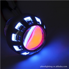 通用型摩托车双光透镜氙气灯泡摩托车透镜透镜恶魔眼大灯